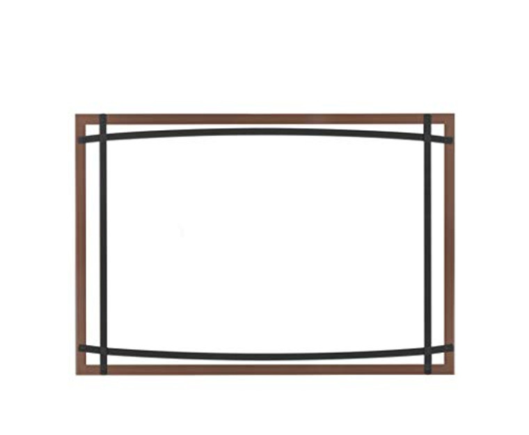 Napoleon DC46BC Safety Barrier with Curved Accents, Brushed Copper