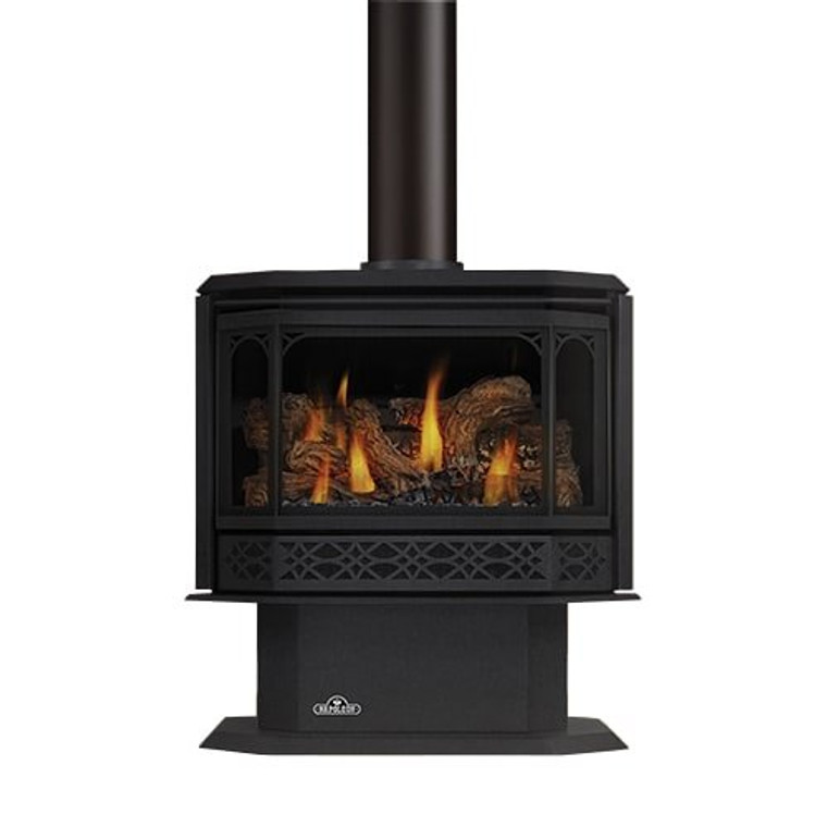 Napoleon Havelock GDS50-1NSB Natural Gas Painted Metallic Black Direct Vent Gas Stove