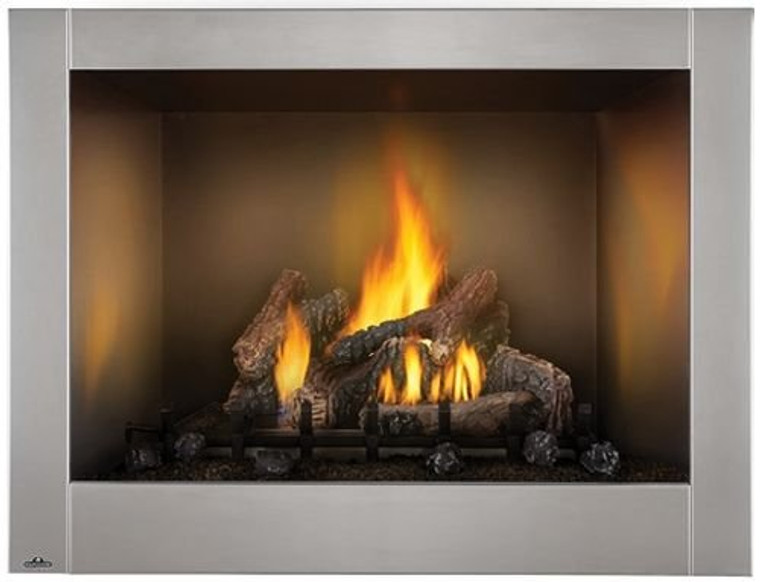 Riverside 42" Clean Face Oudoor Gas Fireplace - Natural Gas