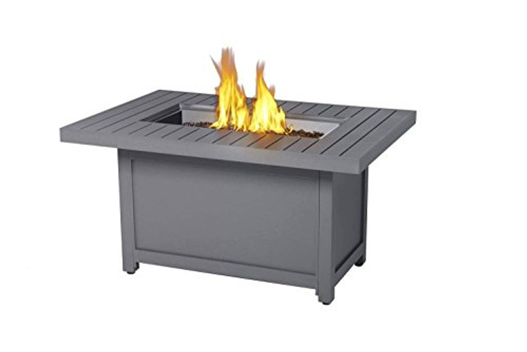 Napoleon Hamptons Rectangle PatioFlame Patio Fire Table, Grey - HAMP1-GY