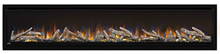 Napoleon Alluravision-NEFL74CHD-Deep Wall Hanging Electric Fireplace, 74", Black