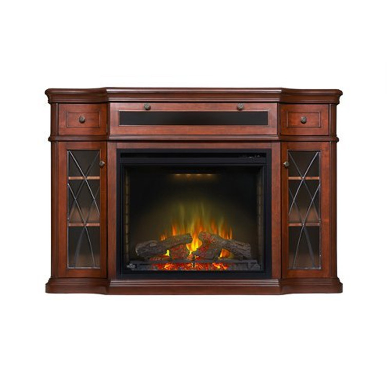 Napoleon 33" Colbert Electric Fireplace Mantel/Entertainment Package includes Ascent Electric 33