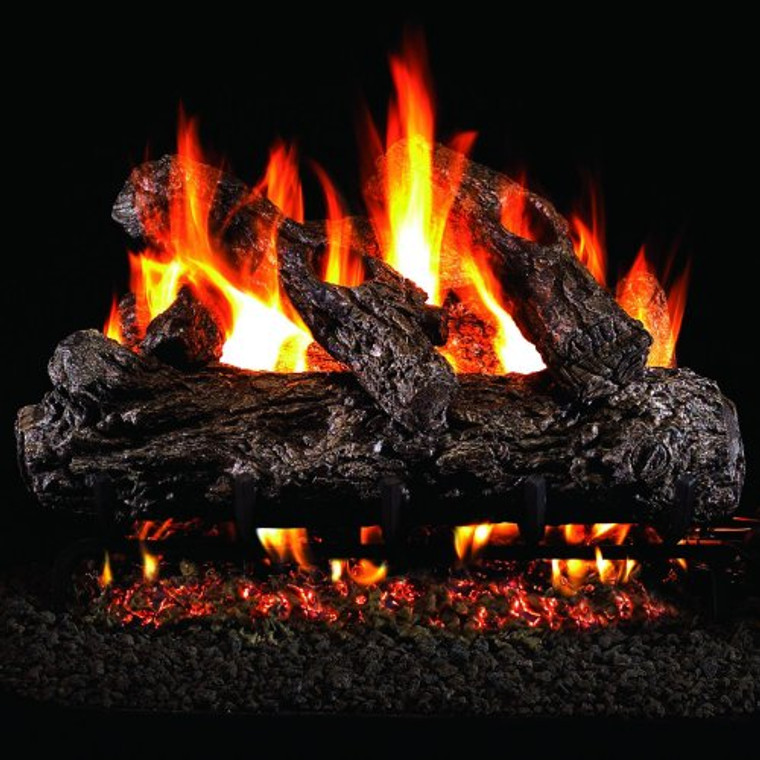 Peterson Real Fyre 42" Rustic Oak Outdoor Log Set - HR-42_G45-42-SS