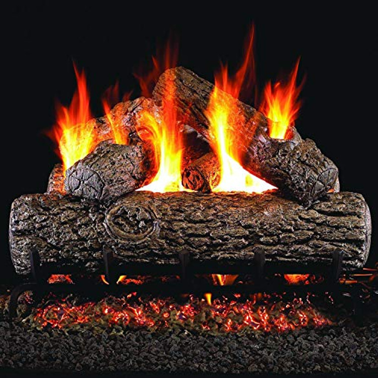 Peterson Real Fyre 12" Golden Oak Gas Log Set - R-12_G4-12_SPK-26