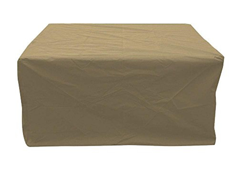 The Outdoor GreatRoom CVR3939 Tan Polyester Protective Cover, 39x39x23"