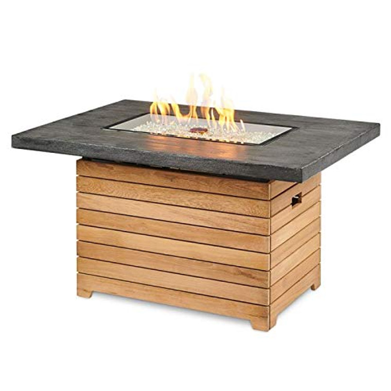 The Outdoor GreatRoom DAR-1224-EBG-K Darien Gas Fire Pit Table