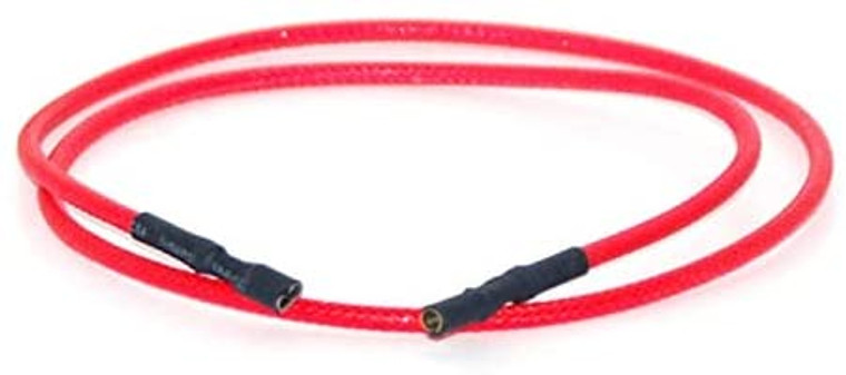20" Ignitor Wire - Female Round to Female Spade (flat)