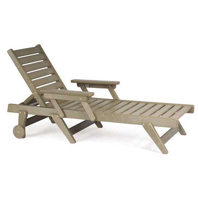 Breezesta Chaise Lounge Chair w/ Wheels