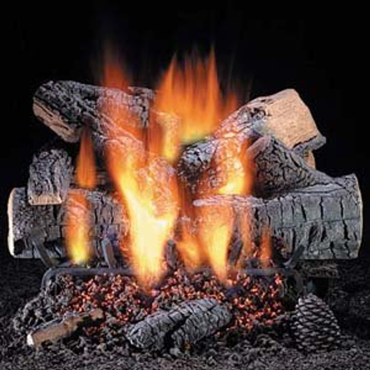 Fireside 10 Piece 30 Inch Windsor Premium Oak With Safety Pilot - Natural Gas