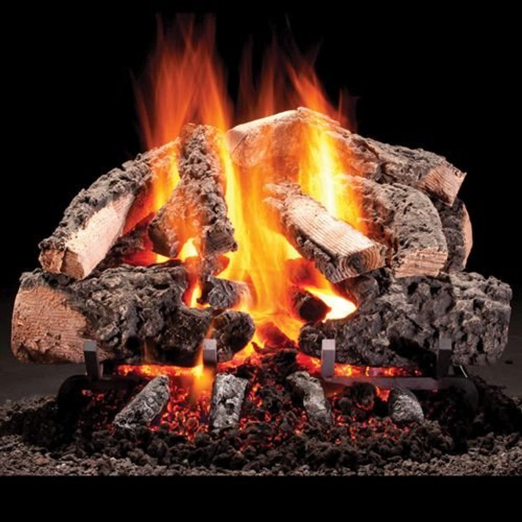 21" Mt. Vernon Logs w/Elec. Variable On/Off Ignition Burner - NG