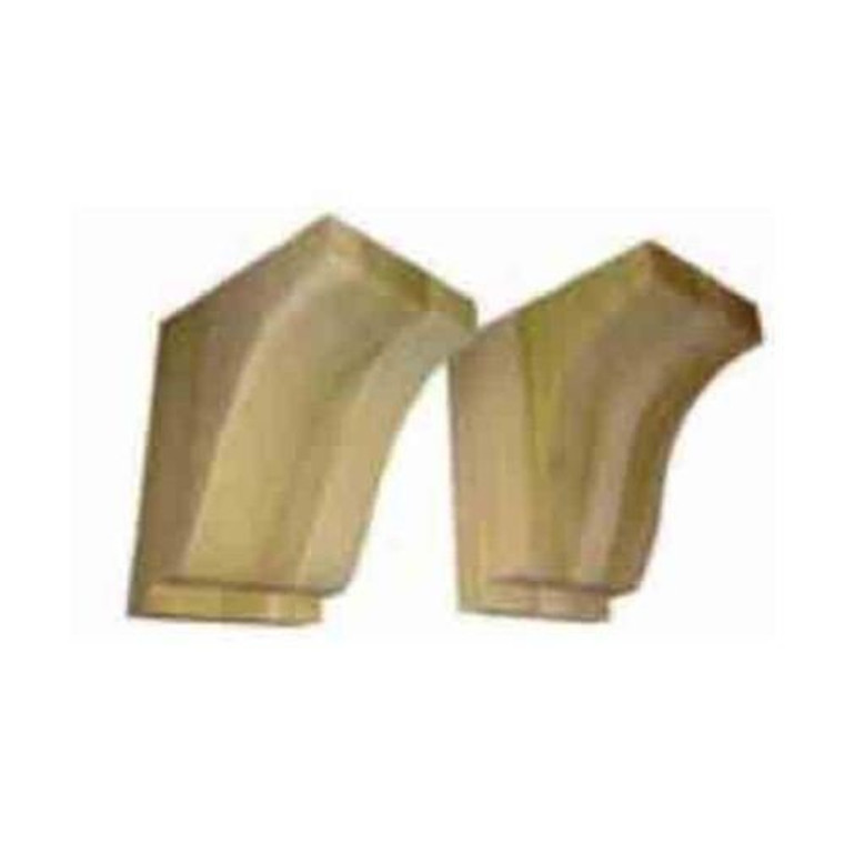 Primed MDF Corbels - Set of 2