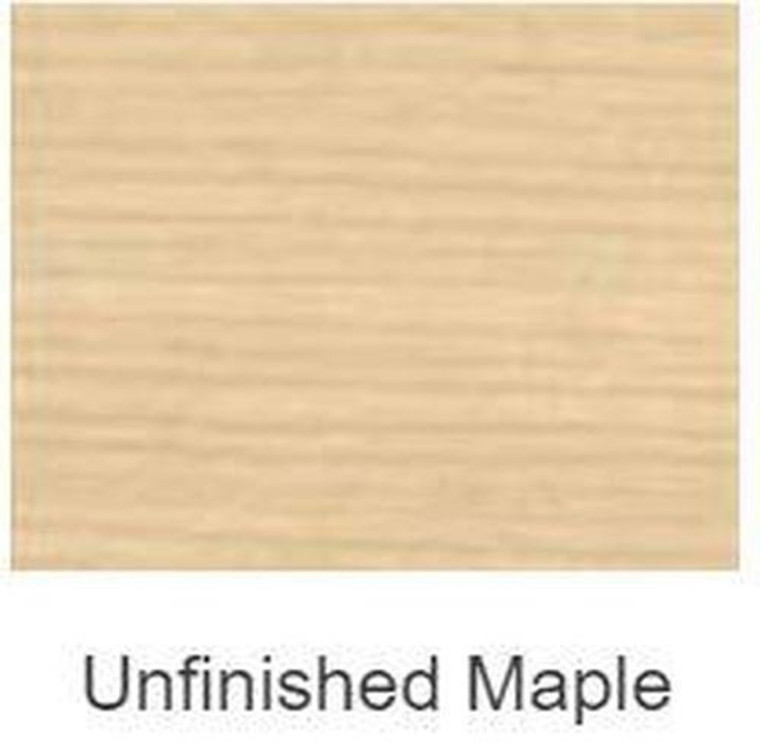 Majestic FMFEAU48 Fillmore Wood Mantel Shelf - Unfinished Maple