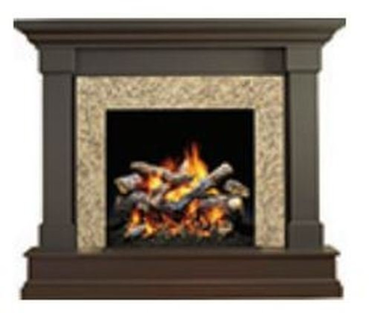 Majestic HTKDC43HBA Kenwood Cabinet Mantel Base in Maple Unfinished