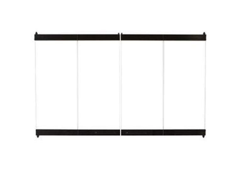 Superior 43LBF Black Bi-Fold Door -