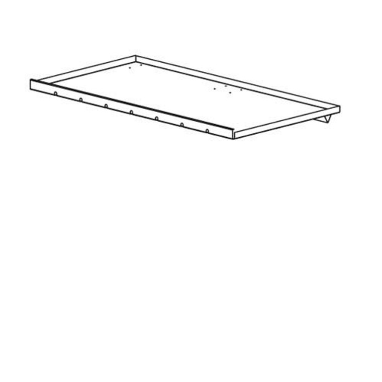 Superior DP36 36" Drain Pan w/1" Stainless Decorative Face Extension