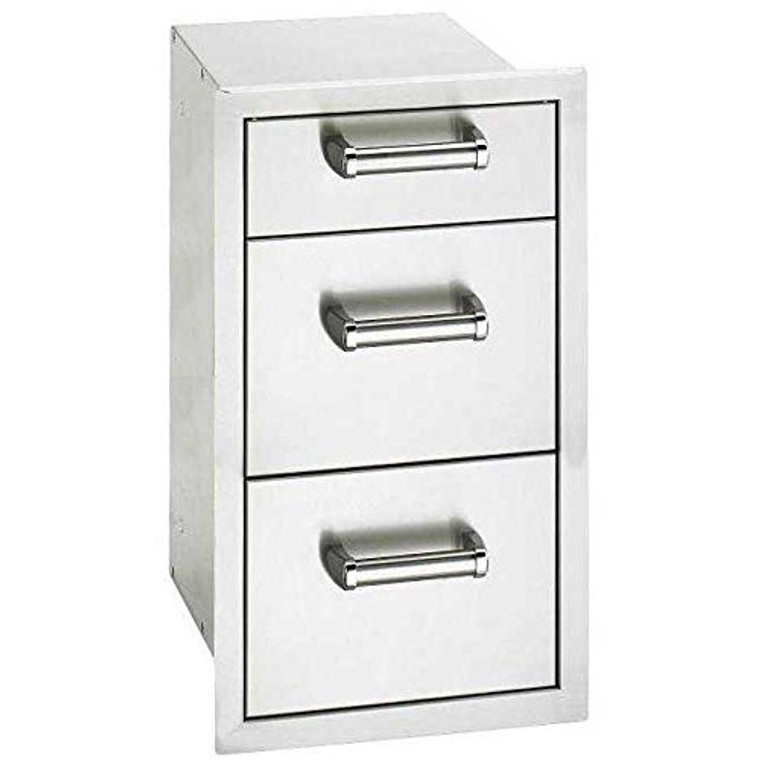 Fire Magic 53803SC Premium Flush 14" Triple Access Drawer With Soft Close