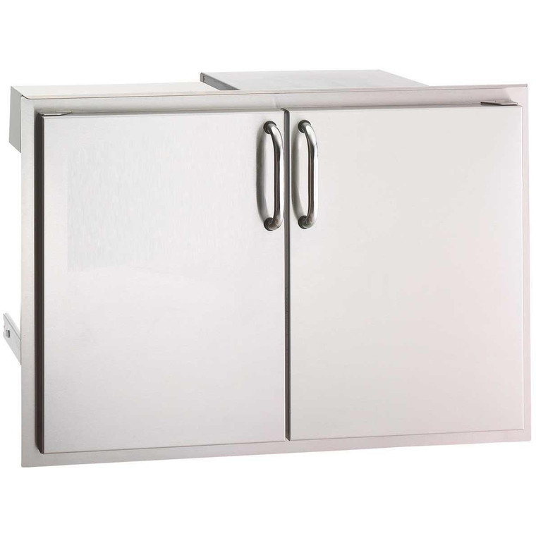 Fire Magic 33930S-12 Select 30" Double Access Door With Drawers And Trash Bin Storage