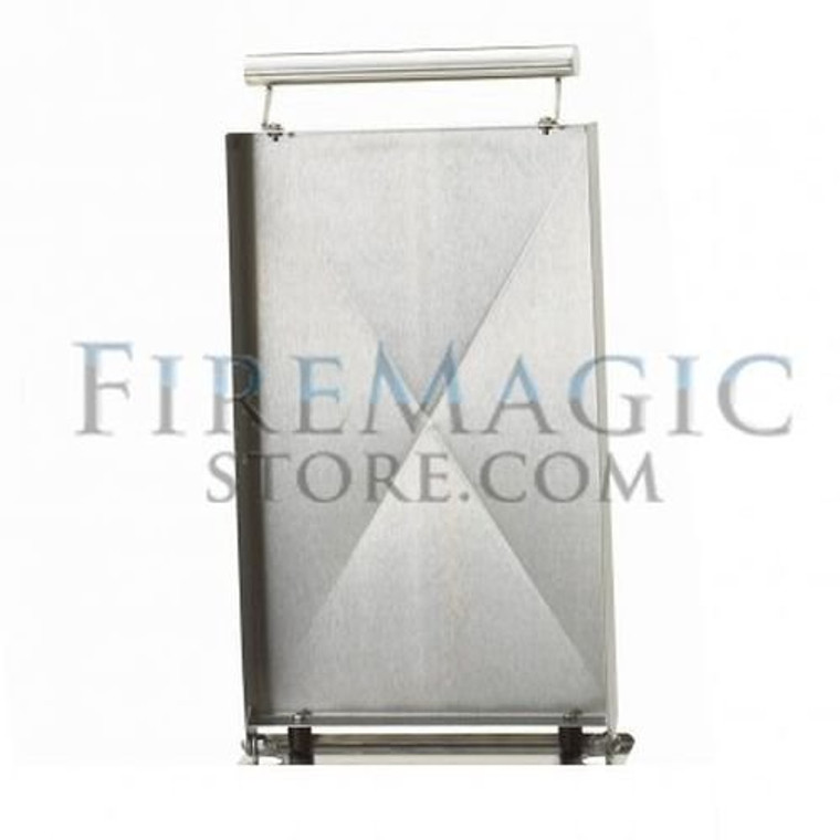 Fire Magic 3280-04 Stainless Steel Lid for Side burner with Hinge Hardware