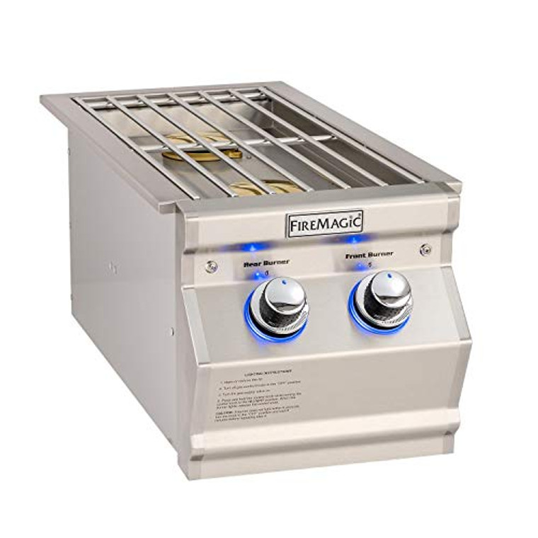 Fire Magic 32817 Aurora Built-in Natural Gas Double Side Burner