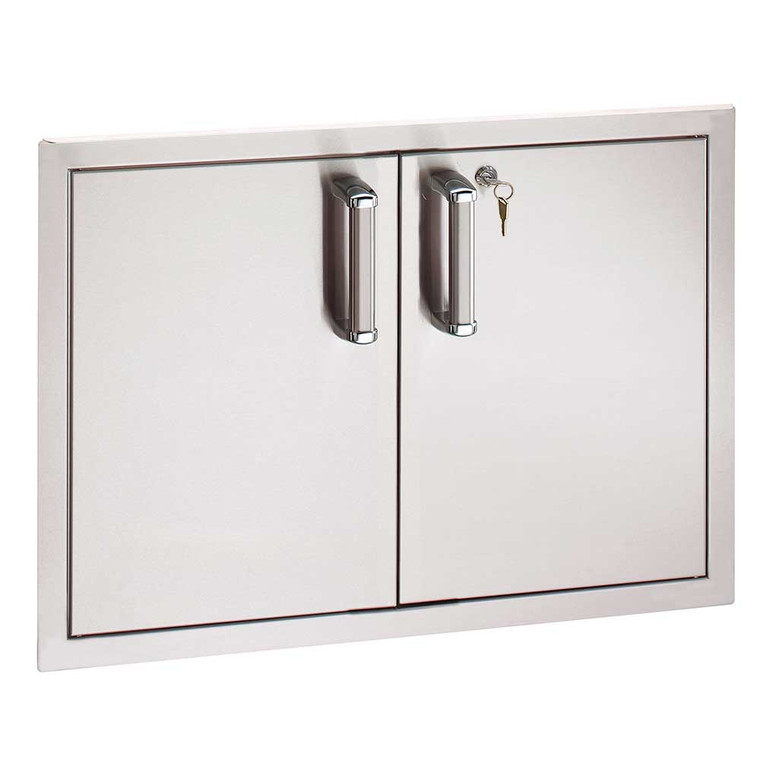 Fire Magic Double Access Doors - Reduced Height with Locking Model - 53934KSC