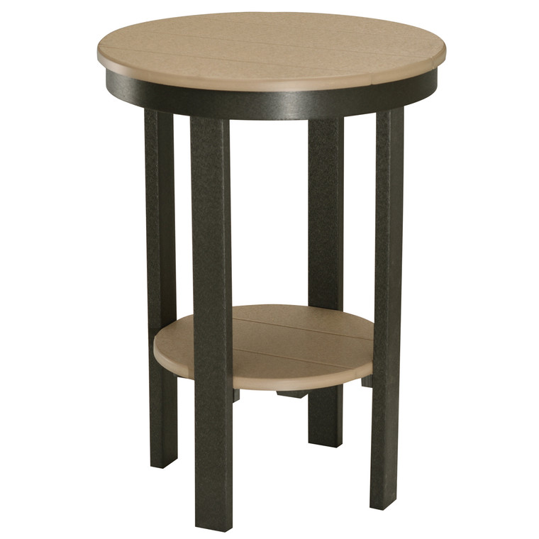 Berlin Gardens Round End Table Dining Height