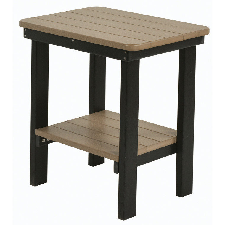 Berlin Gardens Rectangle End Table Dining Height