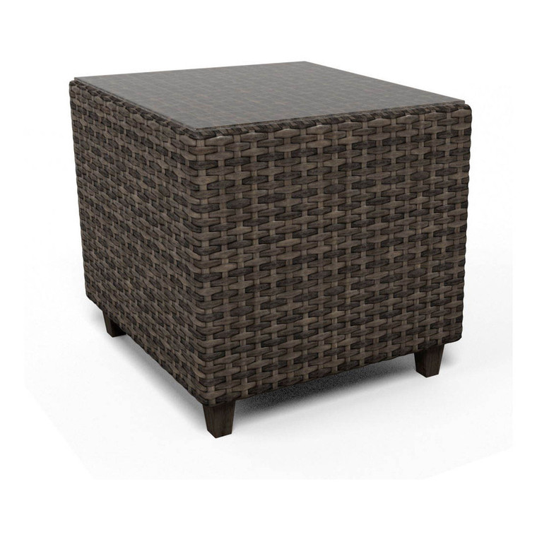 NorthCape Edgewater Square End Table - NC6518ET-SQ