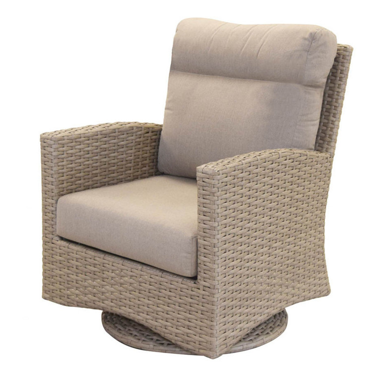 NorthCape Universal High Back Swivel Glider - Standard Weave - NC415HBSG