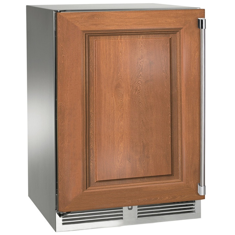 Perlick 24" Signature Series 18" Shallow Depth Indoor Wine Reserve with Panel Ready Solid Door - HH24WS-4-2