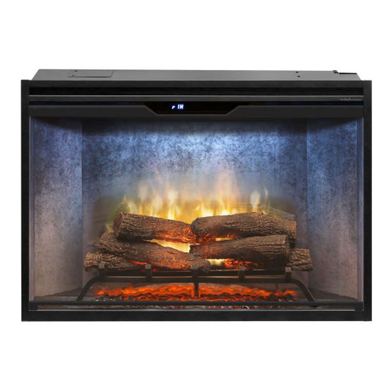 Dimplex Revillusion&reg; 36" Built-In Firebox with Front Glass and Plug Kit - RBF36WC-FG 