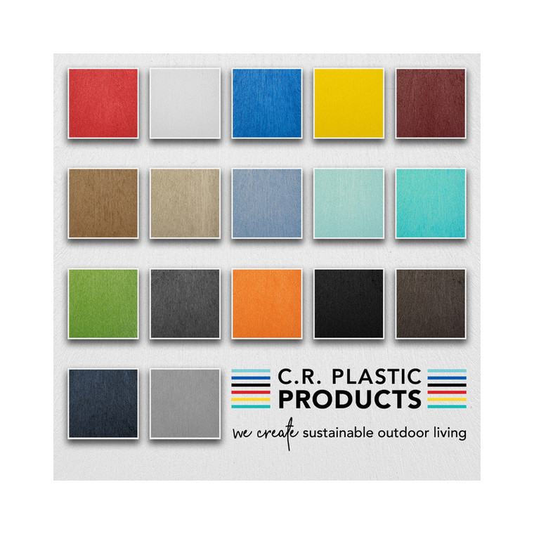 CR Plastics Poly Lumber and HDPE Colors