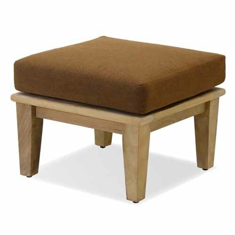 NorthCape Teak Laguna Ottoman - NC2015O-SQ