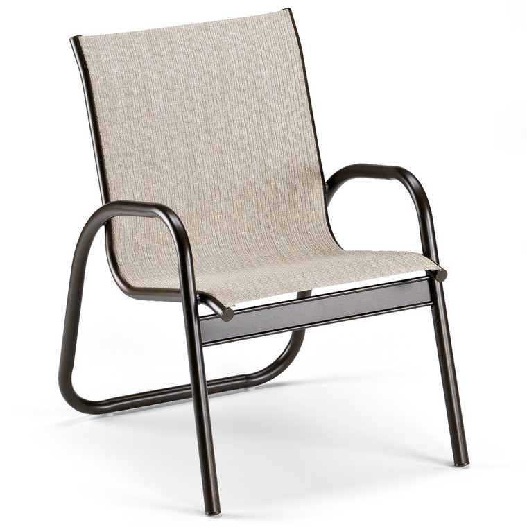 Telescope Gardenella Sling Stacking Arm Chair