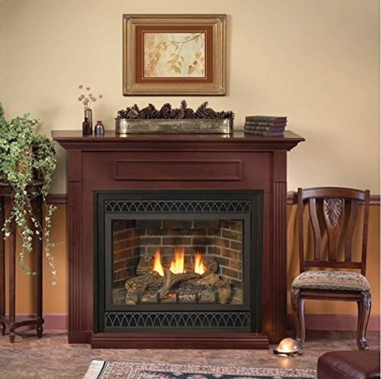 Empire Tahoe Deluxe 36 DV IP Fireplace with Barrier Screen, LP