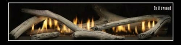 Empire Comfort Systems Ceramic Fiber 5 Piece Driftwood Fireplace Log Set- LOGS ONLY