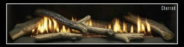Empire Comfort Systems Ceramic Fiber 5 Piece Charred Fireplace Log Set- LOGS ONLY