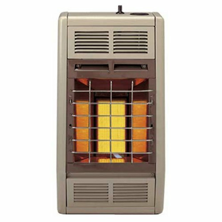 Empire Infrared Heater Liquid Propane 10000 BTU, Manual Control