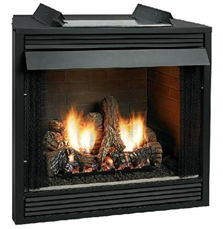 Empire Vent-Free 36" Premium Firebox with Louvered Face