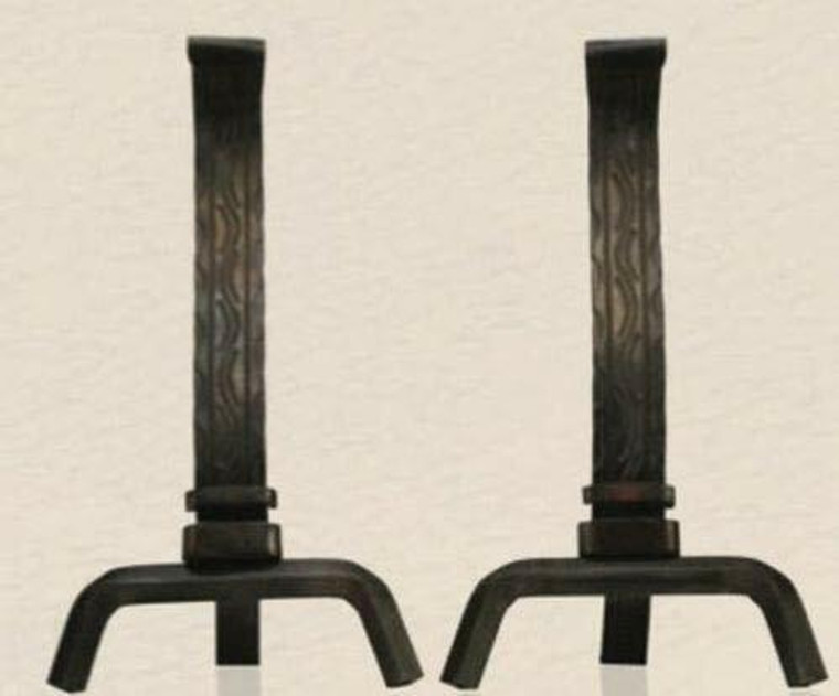 Empire Comfort Systems Decorative Forged Andirons - Black