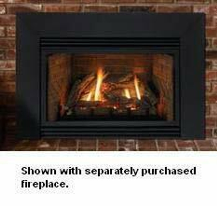 Empire DS20763BL 3-Sided Metal Surround for Fireplace Insert