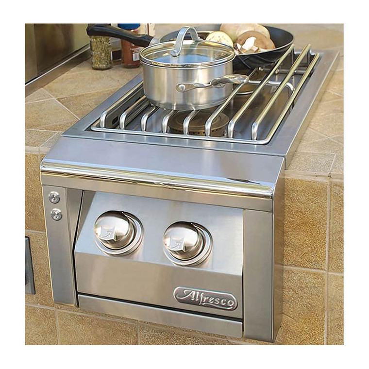 Alfresco AXESB-2 Built-In, Dual Side Burner