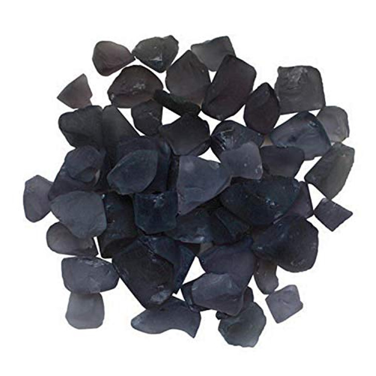 Amantii Frosted Dusty Purple Fire Glass (AMSF-GLASS-08), 5 Pounds