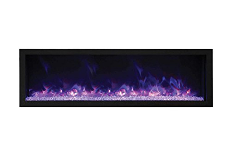 Amantii Indoor/Outdoor Built-in Electric Fireplace (BI-72-DEEP-XT), Extra Tall, 72-Inch