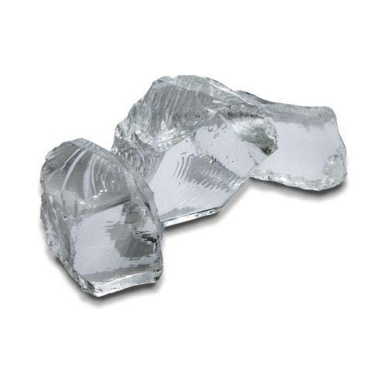 Amantii Extra Large Clear Glass Nuggets (FI-106-DIAMOND), Set of 3