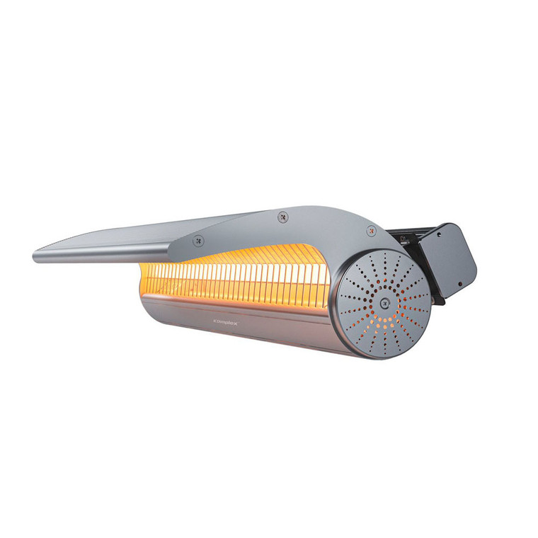 Dimplex Indoor/Outdoor Electric Infrared Heater Model: (DSH20W), 240V, 2000W, Stainless Steel
