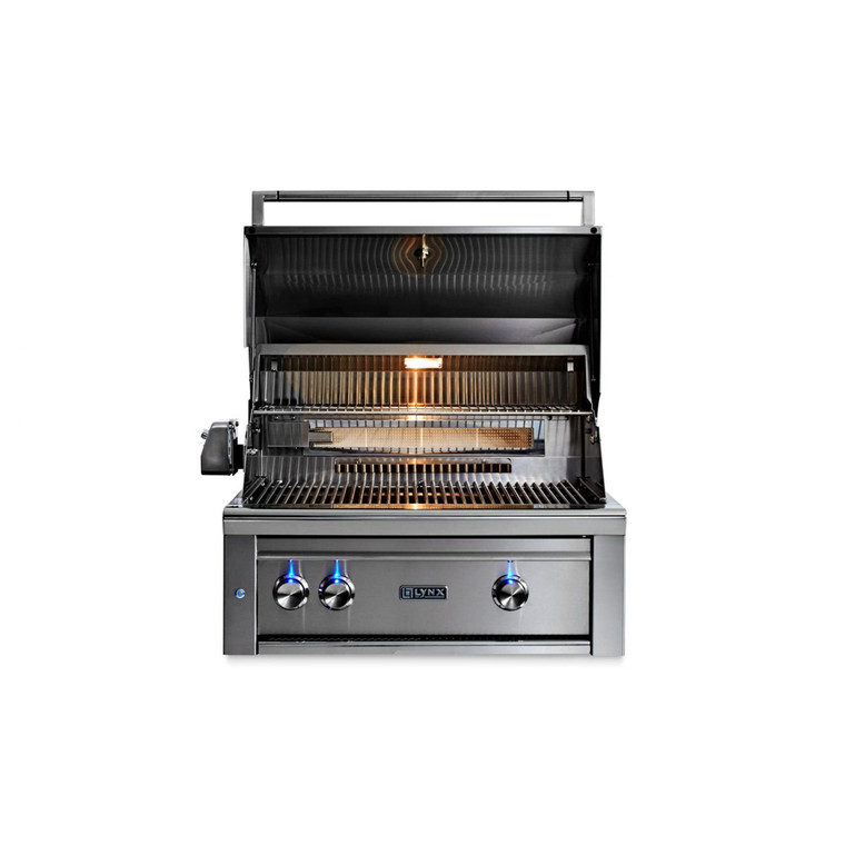 Lynx 30" Built-In Grill with Trident & Rotis LP - L30TR-LP