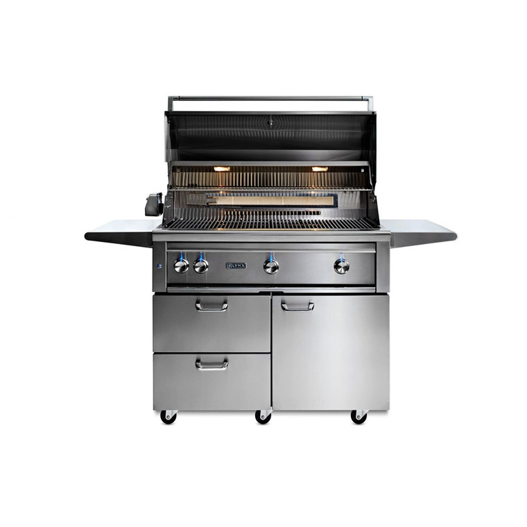 Lynx 42" Free Standing Grill All Trident with Rotis LP - L42ATRF-LP