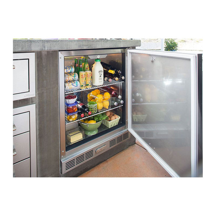 Alfresco URS-1XE 28" Single Door Refrigerator, 7.25 Cubic Ft.