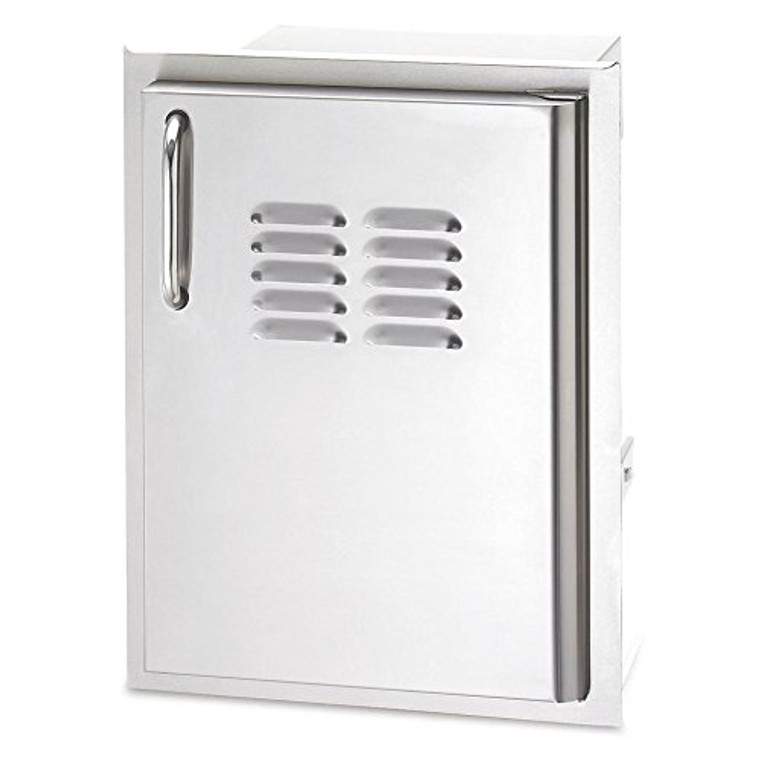 AOG Single Access Door with Tank Tray and Louver