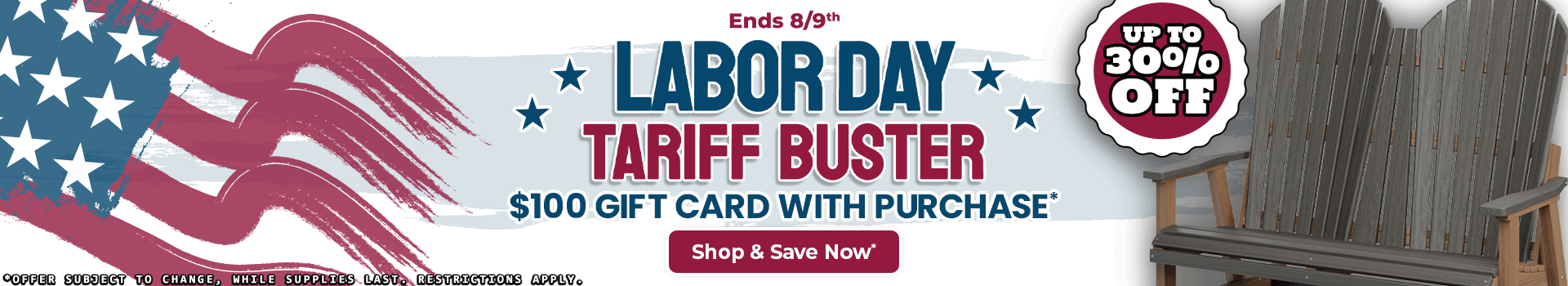 Labor Day Tariff Buster